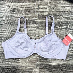 Spanx Low Profile Bra Smoothing Wired Full Coverage Light Orchid NWT